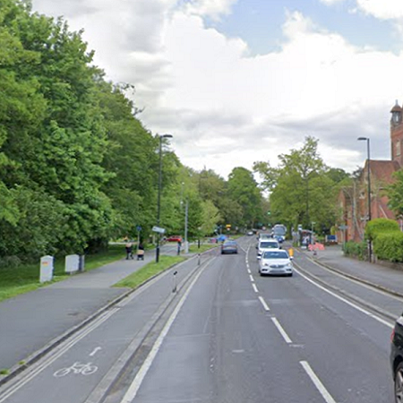 The Avenue Lodge Road cycle path