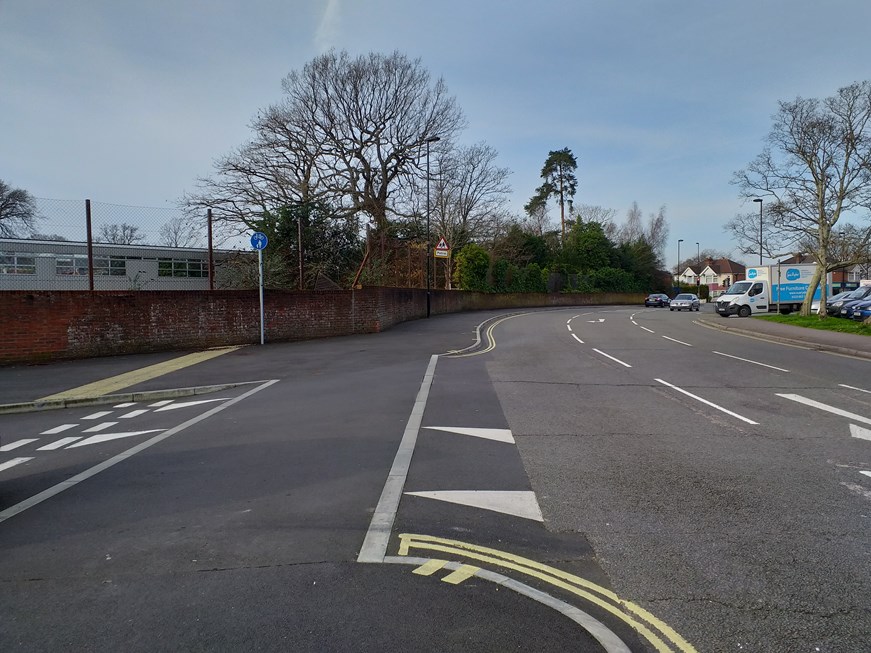 Angel Crescent and Peartree Avenue