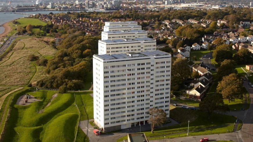 Tower blocks