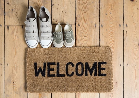 Welcome mat