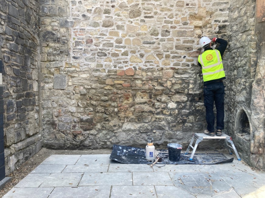 Holy Rood repointing