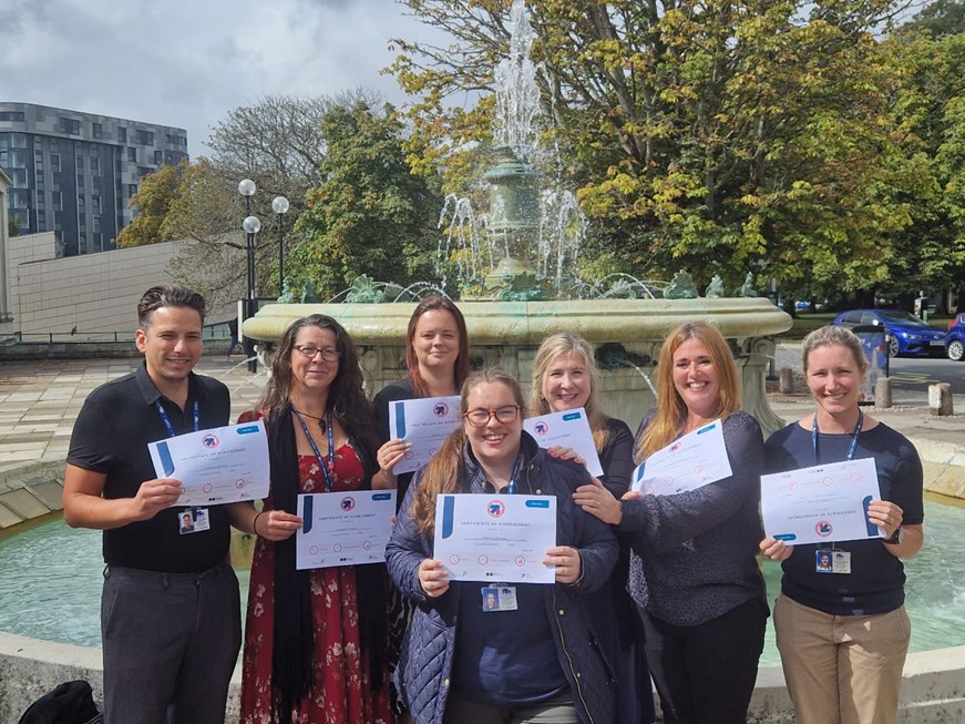 Team Photo of the Individual Placement and Support Service