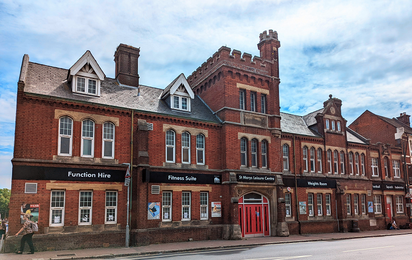 St Mary's Leisure Centre building