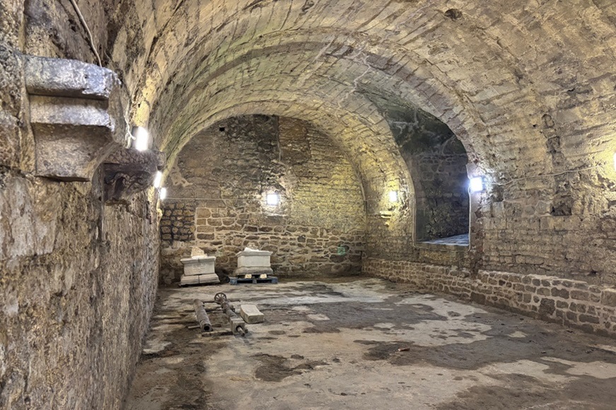 Castle Vault looking south-west