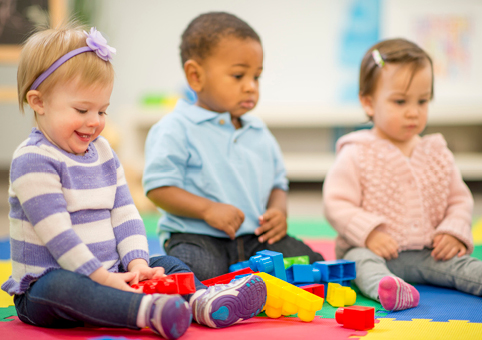 Children at a creche