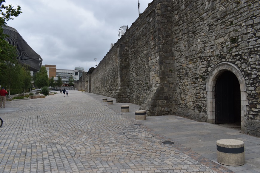 Castle Vault exterior looking north-east