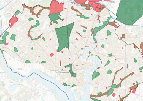 Map of parks