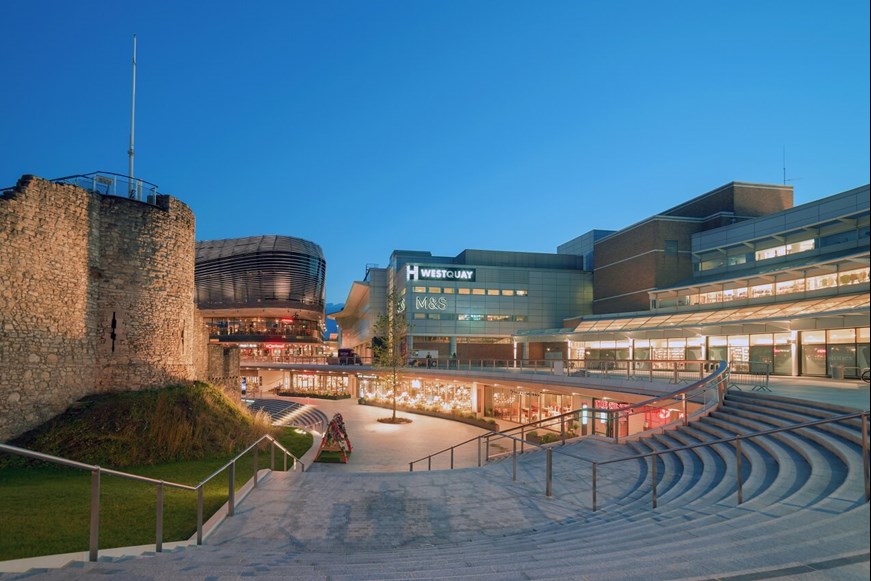 The Westquay shopping centre