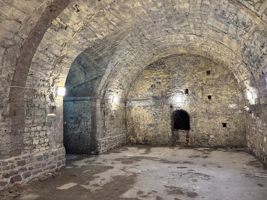 Castle Vault looking north-west