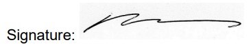 Signature