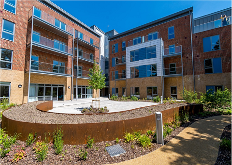 A low rise block of flats