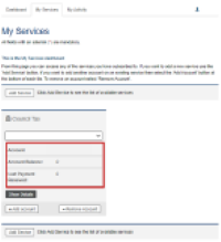 Payments and balance for Council Tax