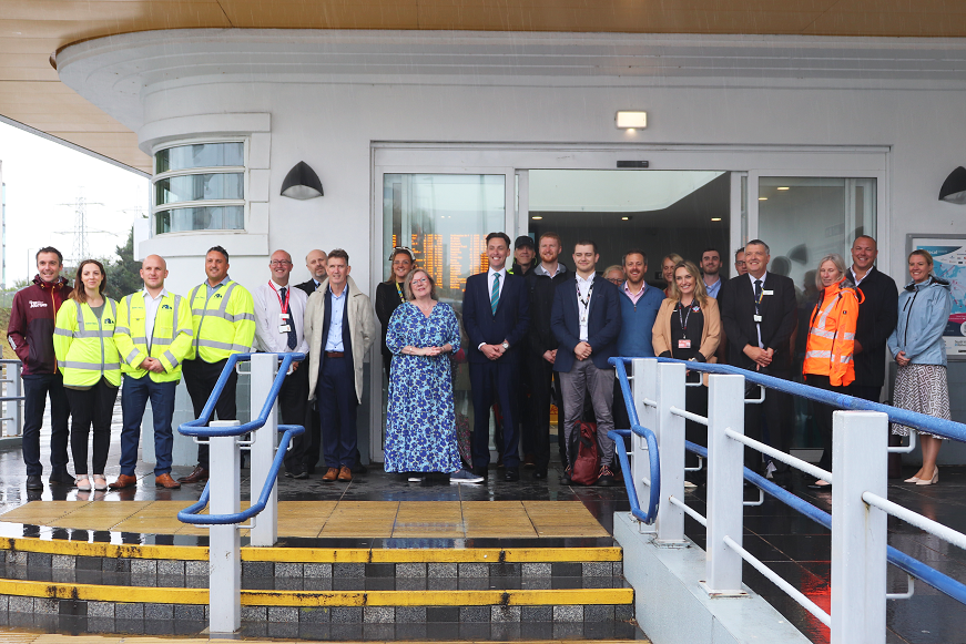 The grand opening on Central Station interchange