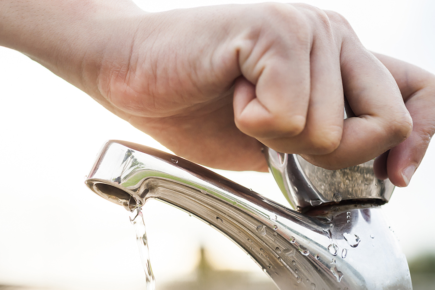 Someone Turning A Tap