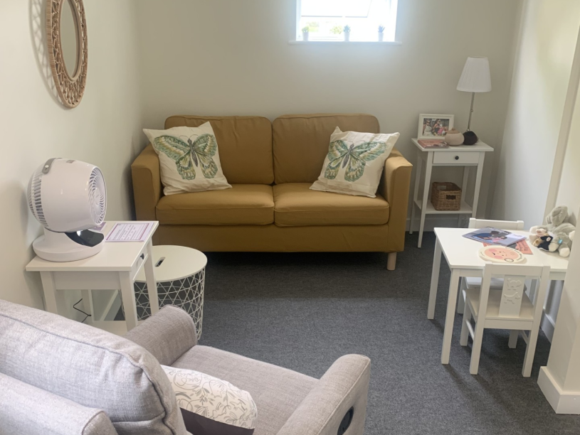 Seashell Family Hub Infant Feeding Room