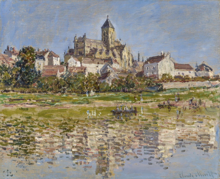 Claude Monet, The Church at Vetheuil, 1880
