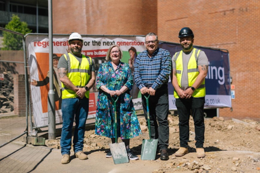Ground breaking ceremony