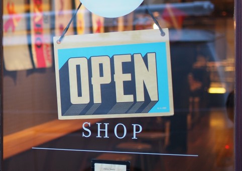 Open sign