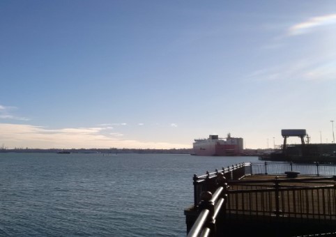 View of Southampton water