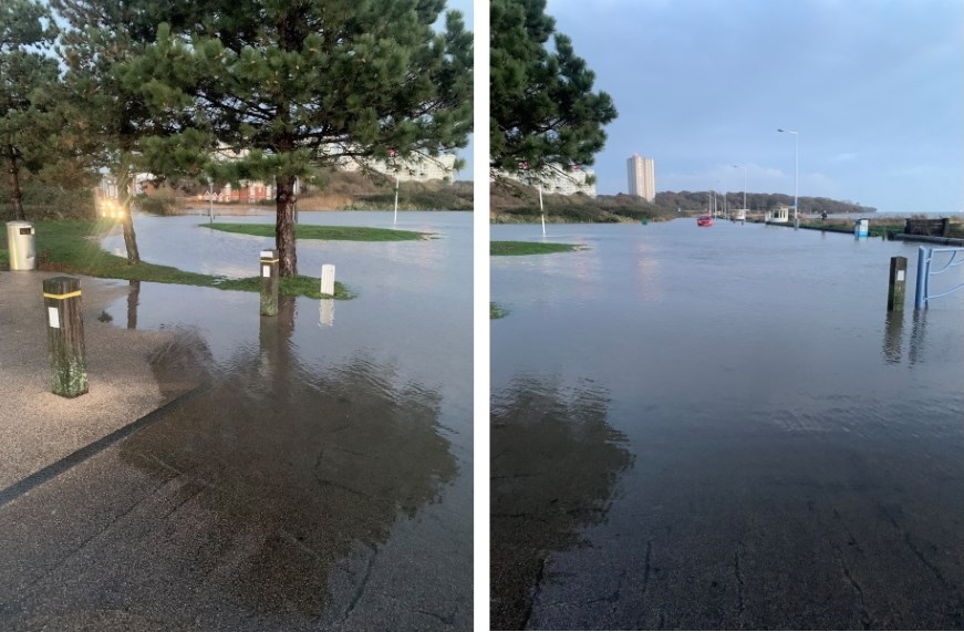 Flooding in Southampton